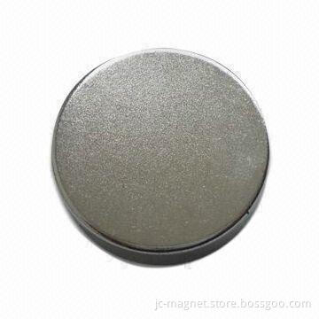 N50 Performance NdfeB, Disc Magnet with High Coercive Force